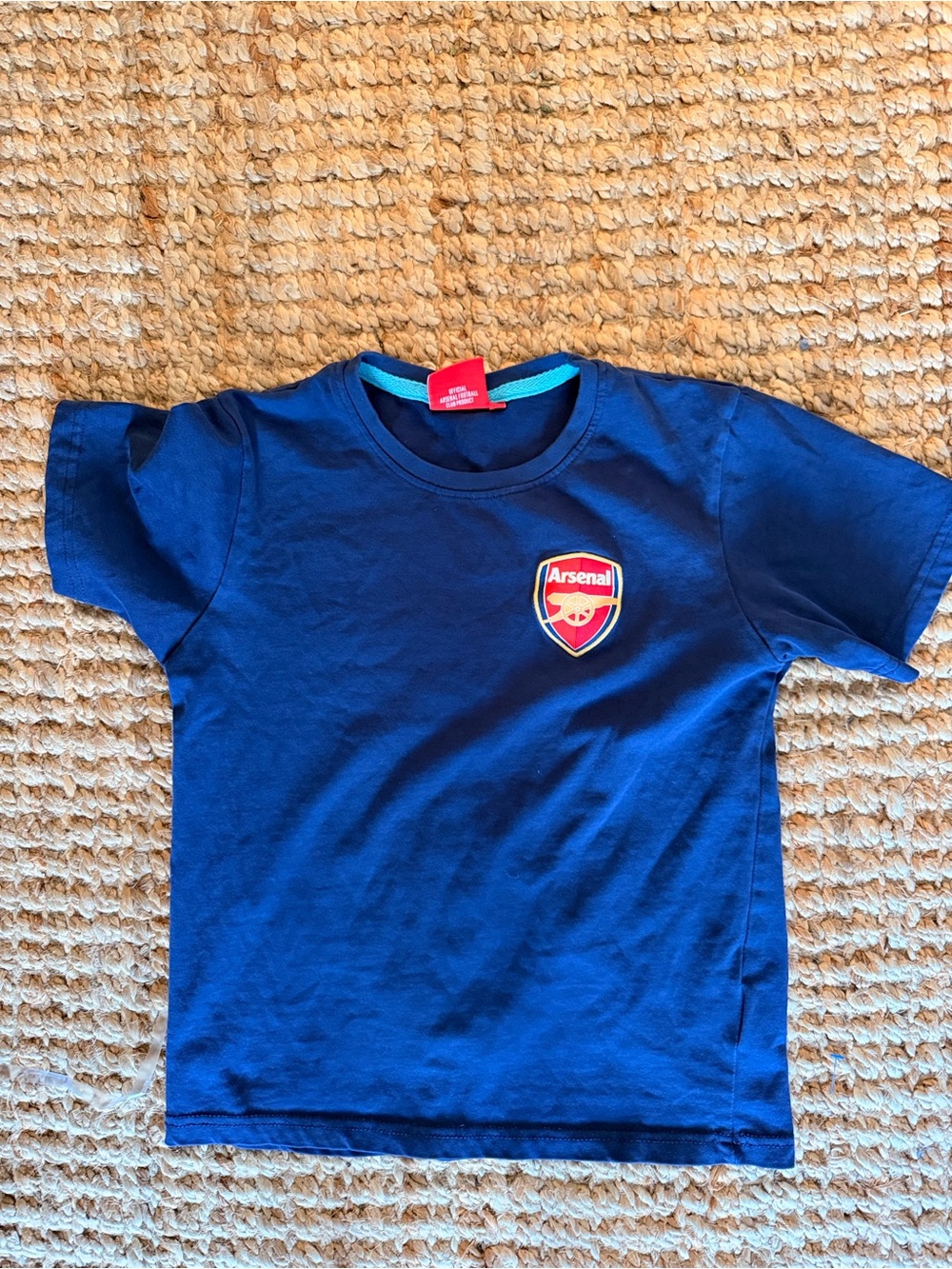 Arsenel baby tee Short Sleeve Tee in Navy Blue